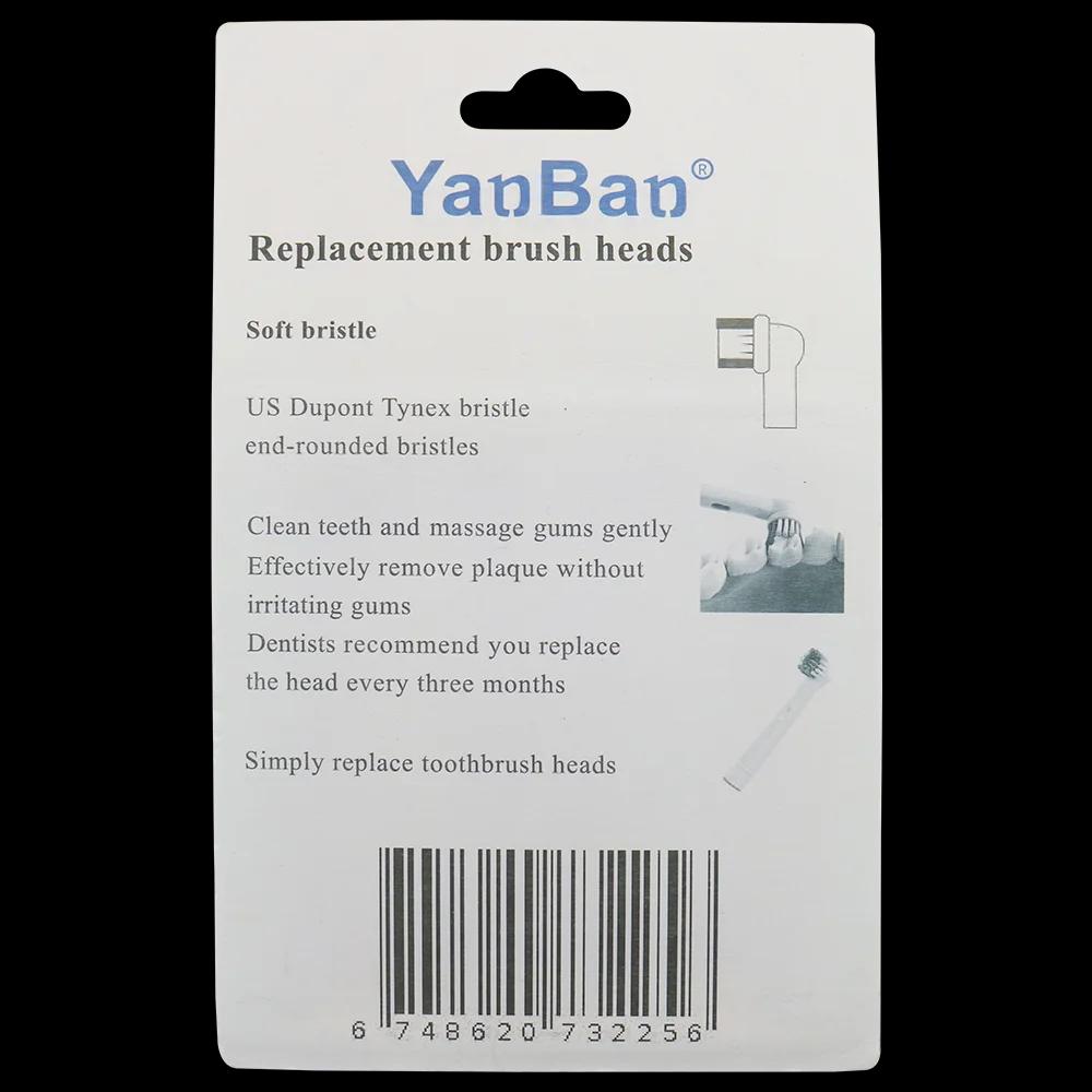 Têtes de brosse à charbon de bambou, 4 à 20 pièces, pour brosse à dents électrique oral-b Advance Po