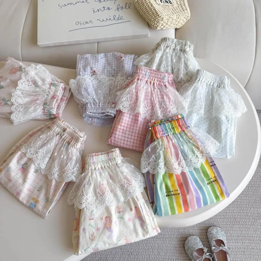 Nouvelle Collection Coréenne Été 2026 – Vêtements pour Enfants et Filles de 2 à 7 Ans – Pantalon en 