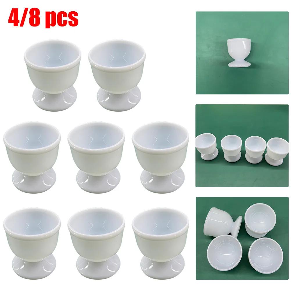 Porte-oeufs dur et doux, 4/8 pièces, porte-œufs durs et durs, nouveaux accessoires de cuisine en pla