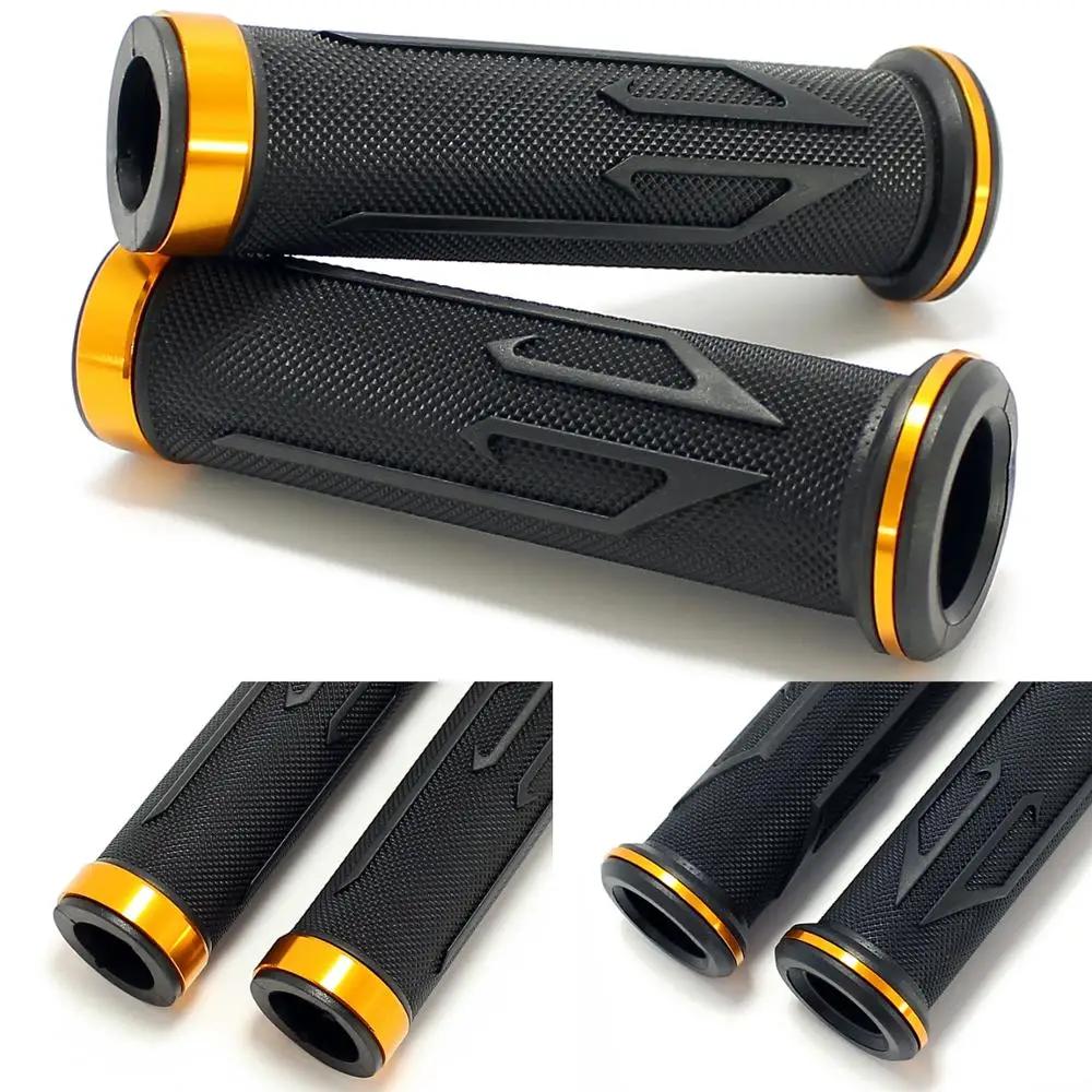 7/8 "22mm poignée de moto universelle guidon poignée de barre poignées pour HONDA 250 600 900 CB400 
