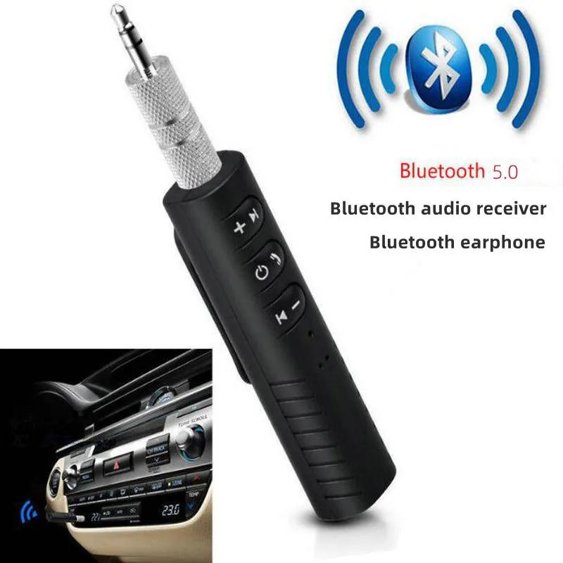 Adaptateur récepteur sans fil Bluetooth 5.0, prise Jack 3.5mm pour voiture, musique, Audio, Aux A2dp