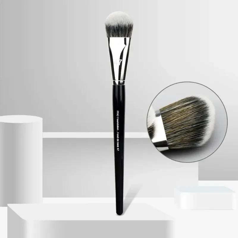 Brosse de fond de teint professionnelle, 47 têtes de balai, fond de teint liquide, pinceaux de répar