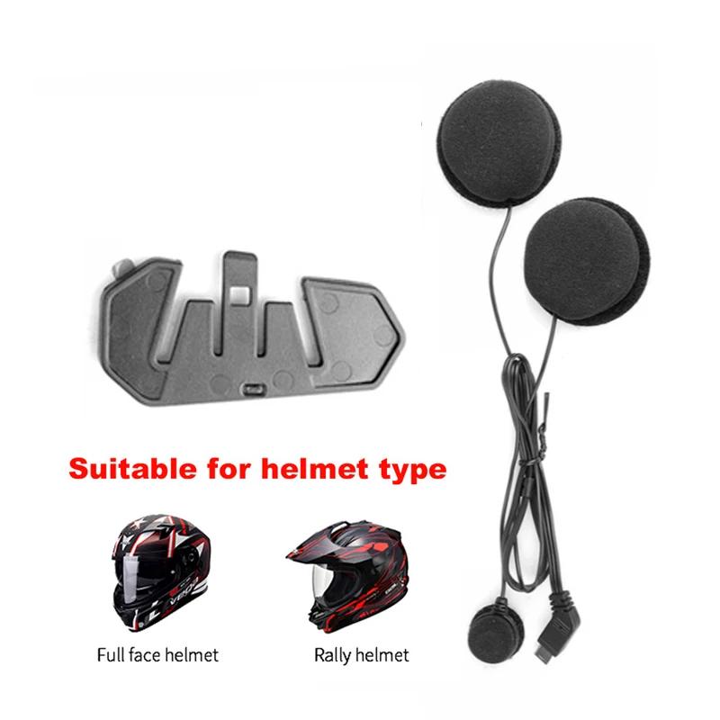 Accessoires de casque de moto, Base et câble pour casque E1