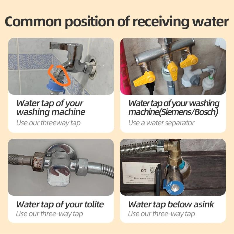 Roborock-Kit de changement d'eau pour aspirateur robot Q Revo, recharge automatique et kit de branch