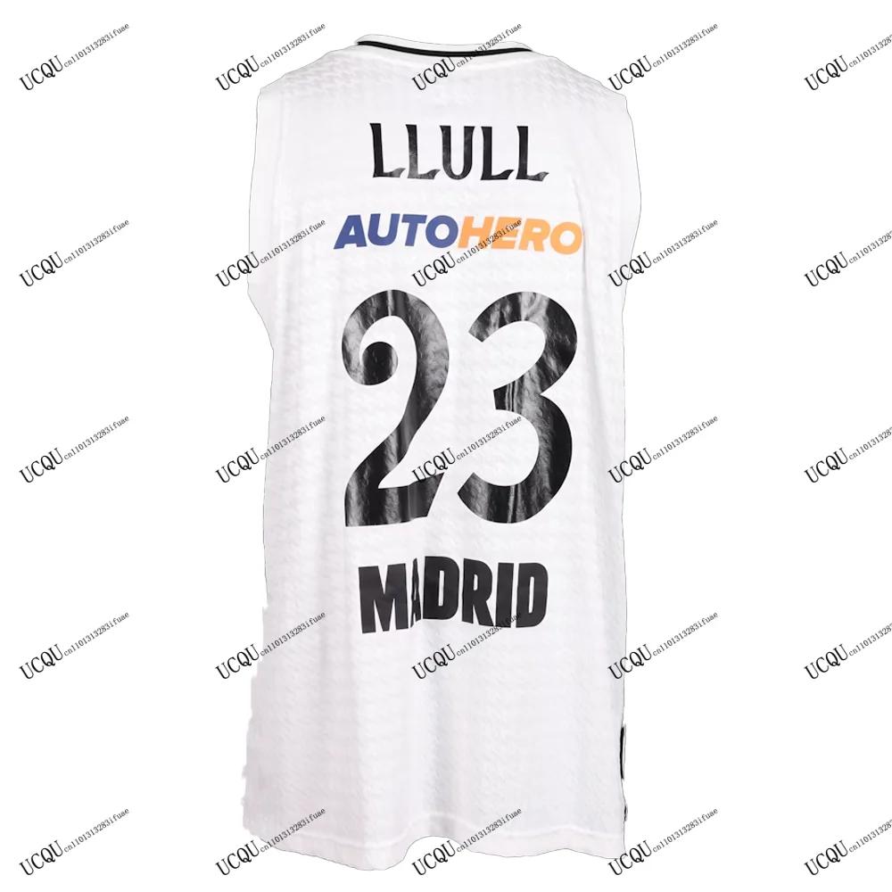 2025-26 Sergio Llull # Maillot de basket-ball 23/7/11/22, T-Shirt imprimé en 3D, Kit de Match d'espa