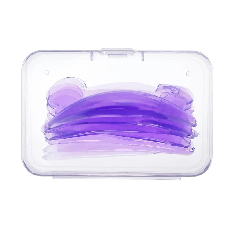 Kit de levage de cils en Silicone, tampon de stratification, tiges de permanente de cils réutilisabl