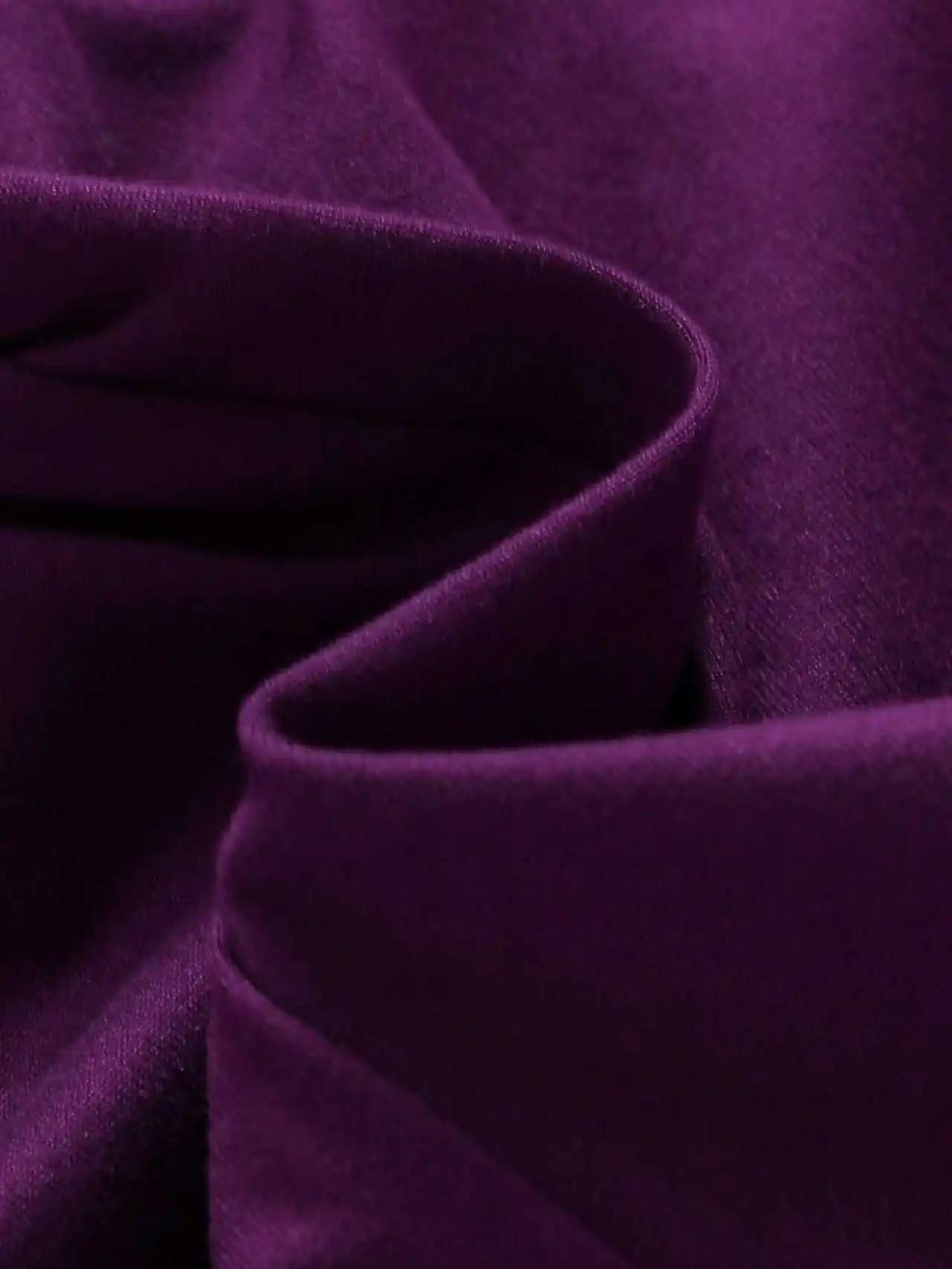 Tenue blanche et violette tendance pour filles de 4 à 12 ans : T-shirt à manches courtes et pantalon
