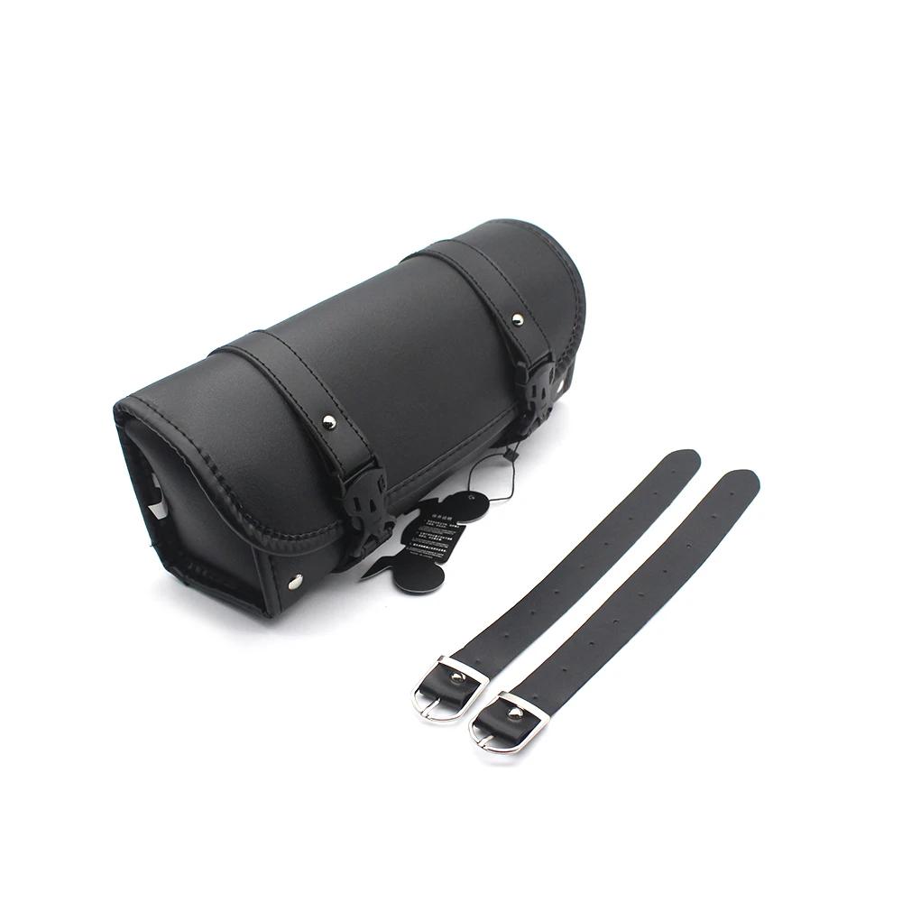 Pokhaomin – sac de selle de moto en cuir, sac à bagages, pochette de rangement pour outils pour Harl