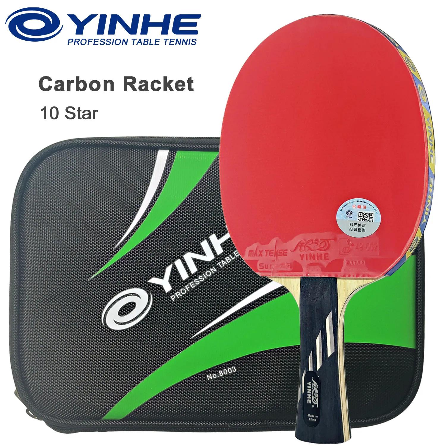 Raquette de Tennis de Table professionnelle Yinhe 7/8/9/10 étoiles raquette de Ping-Pong offensive e