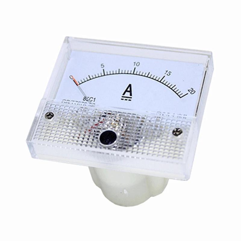 Voltmètre à panneau analogique 85C1 DC, ampèremètre, jauge 1A 5A 10A 20A 30A 50A 75A 100A 150A 200A 