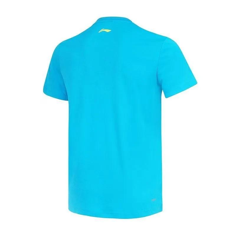 Li Ning – chemises culturelles d'été pour hommes et femmes, maillots de balle, manches courtes, séch