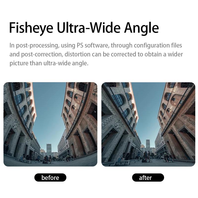 7artisans Objectif fisheye ultra grand angle 7,5 mm F2.8 Mark II pour Sony E Alpha 6400/ZVE10 Fuji X