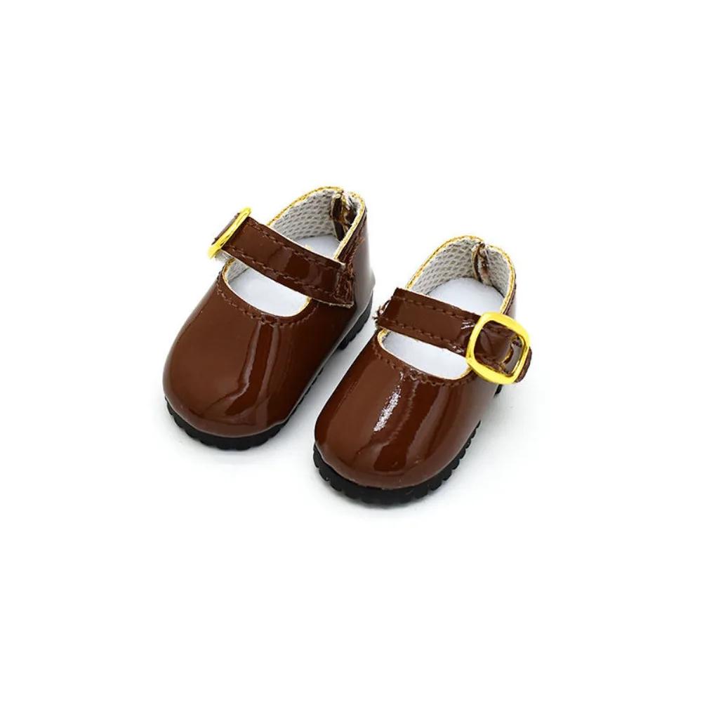 Mini chaussures en cuir au beurre pour enfants, accessoires de princesse, document de bonbons, jouet