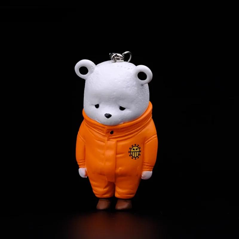 ONE PIECE Bepo Anime porte-clés figurines d'action sac à dos pendentif dessin animé jouet poupée hom