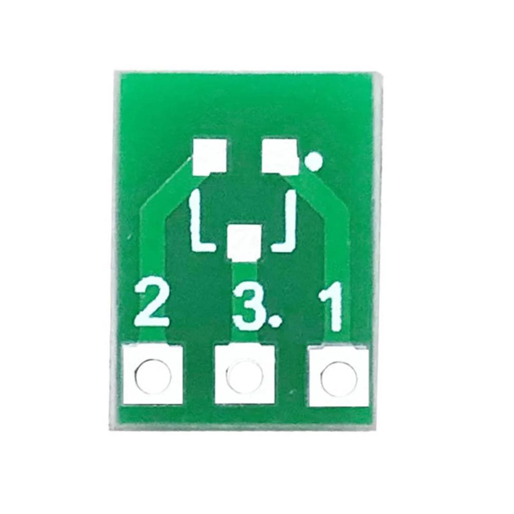 SOT23 SOT23-3 Tour SIP3 Double Face SMD Tour DIP SIP3 Adaptateur Convertisseur Plaque SOT SIP IC Pri