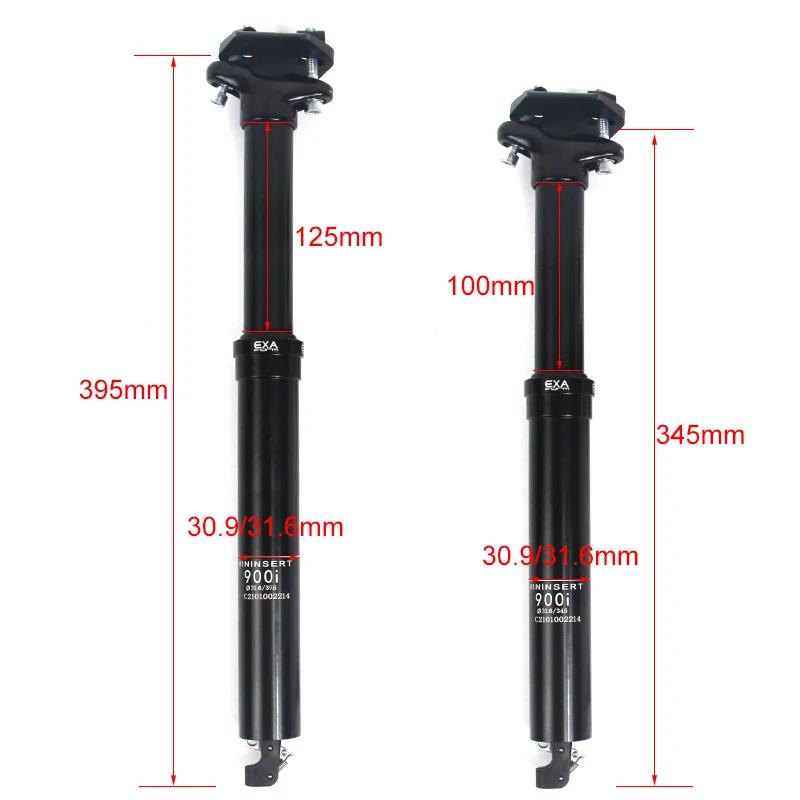 Tige selle Kindshock KS EXA 900i hydraulique VTT - contrôle fil ascenseur routage interne suspension