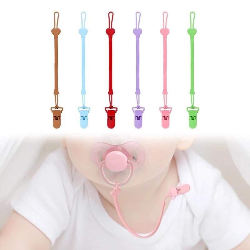 Attache-tétine en silicone JOFastened pour bébé, clip de dentition pour nouveau-né TeWindsor JOconti