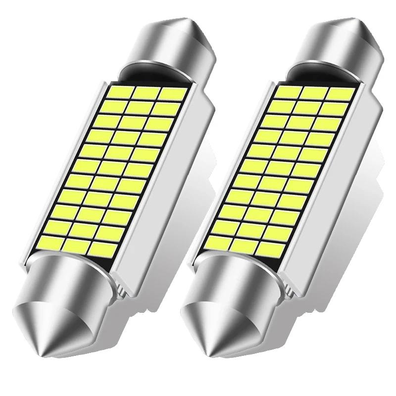 Ampoules LED C5W C10W, feston 31mm 36mm 39mm 41mm canbus, lumière de plaque d'immatriculation de voi