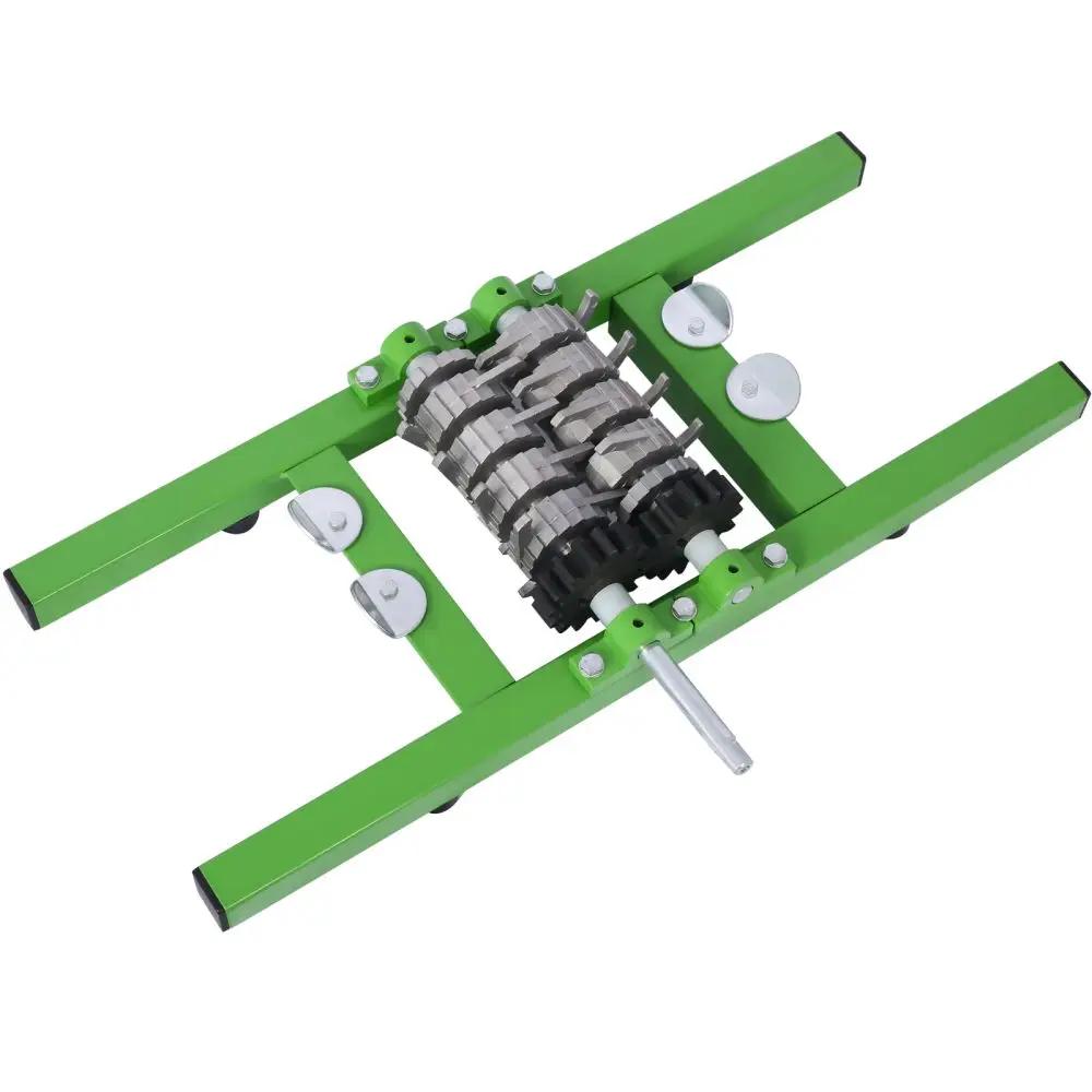 Broyeur manuel Ju479 de 7L, broyeur de fruits portable avec roue, en acier inoxydable, pour le vin e