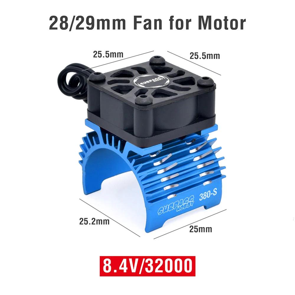 SURPASS HOBBY RC ventilateur de moteur dissipateur thermique de refroidissement pour 380 390 540 550