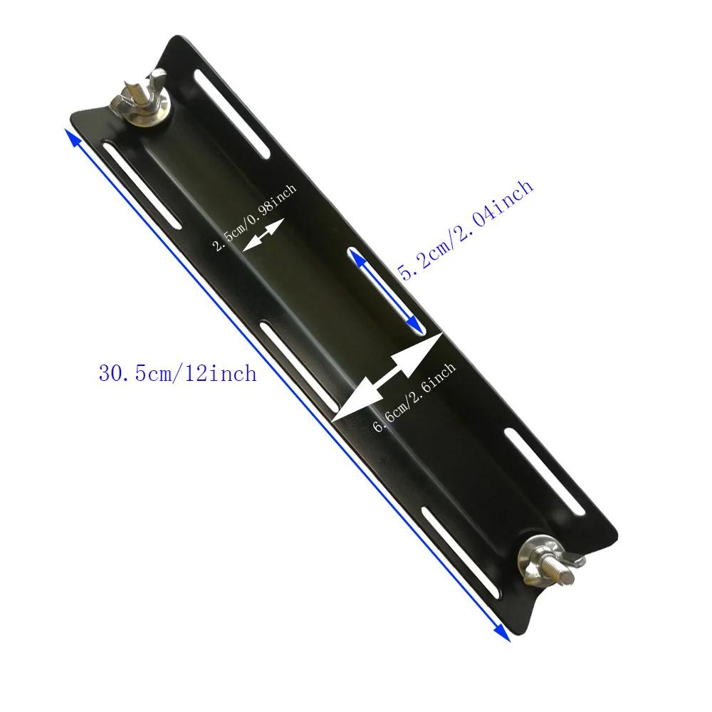 Adaptateur de réservoir unique de plongée sous-marine en alliage d'aluminium pour plaque arrière de 