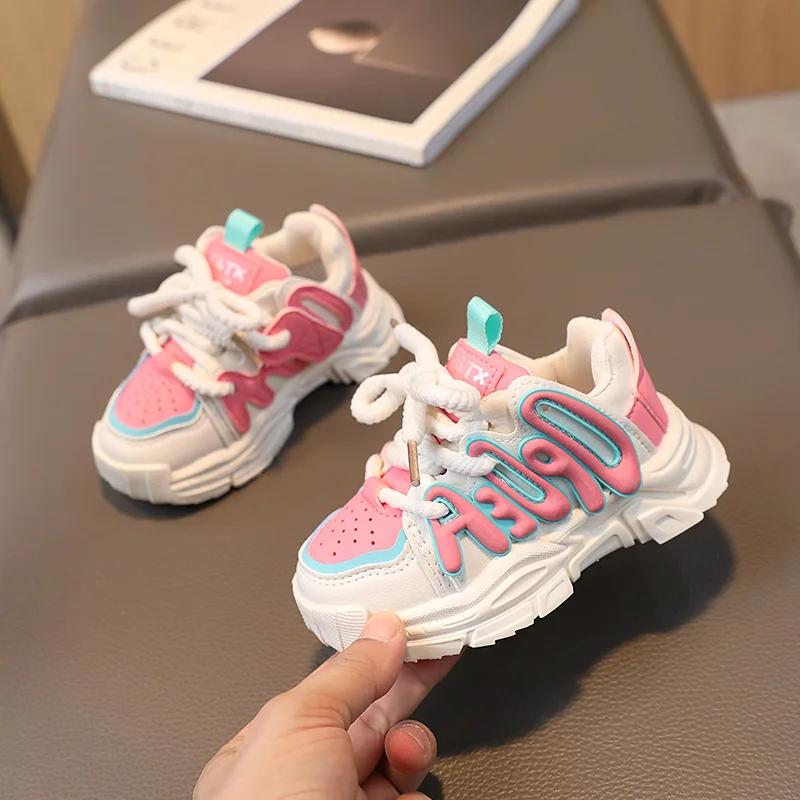 Chaussures de sport tendance 2026 pour enfants, garçons et filles, à semelle souple antidérapante, p