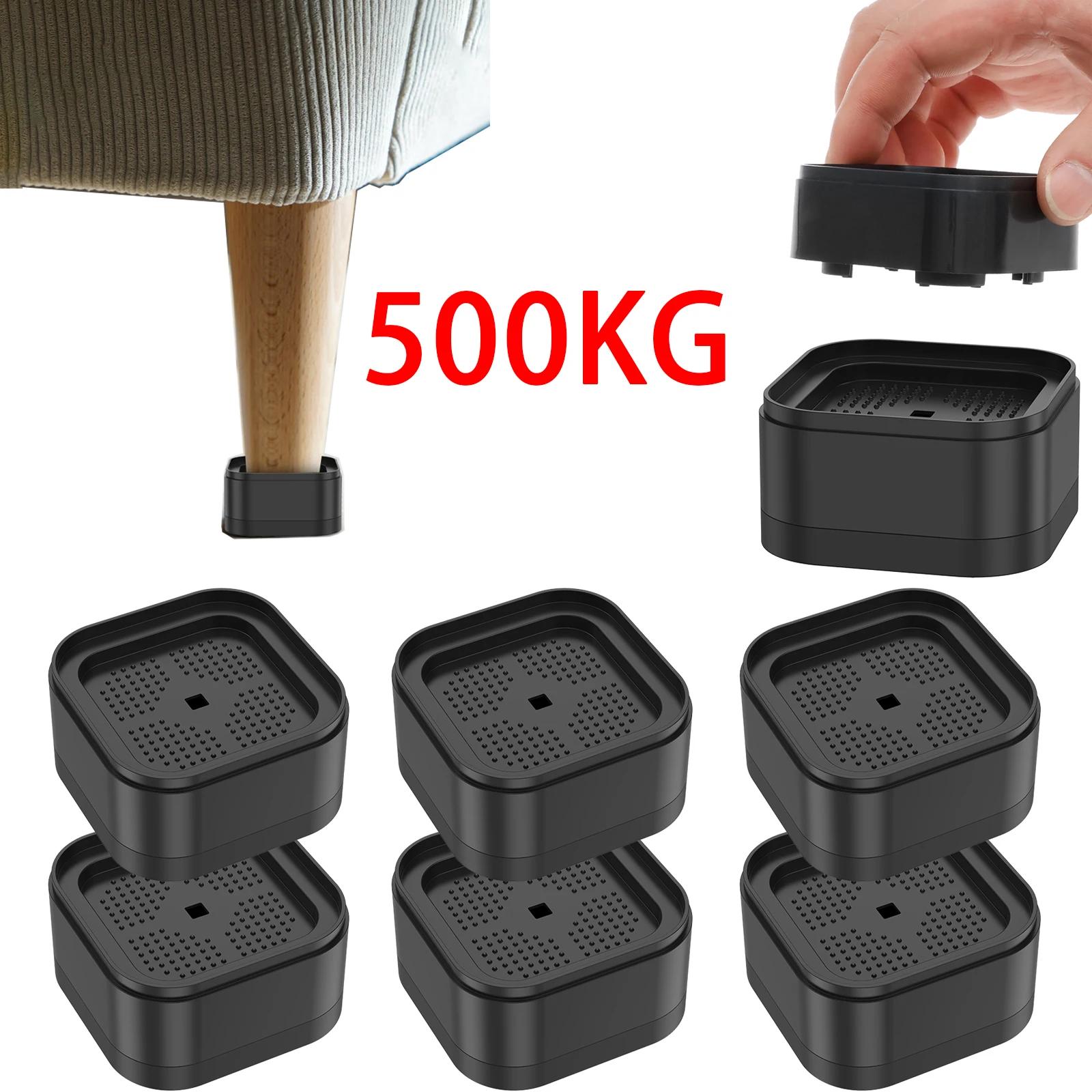 8/16 pièces rehausseurs de meubles robuste lit chaise Table rehaussement pied coussinet anti-dérapan