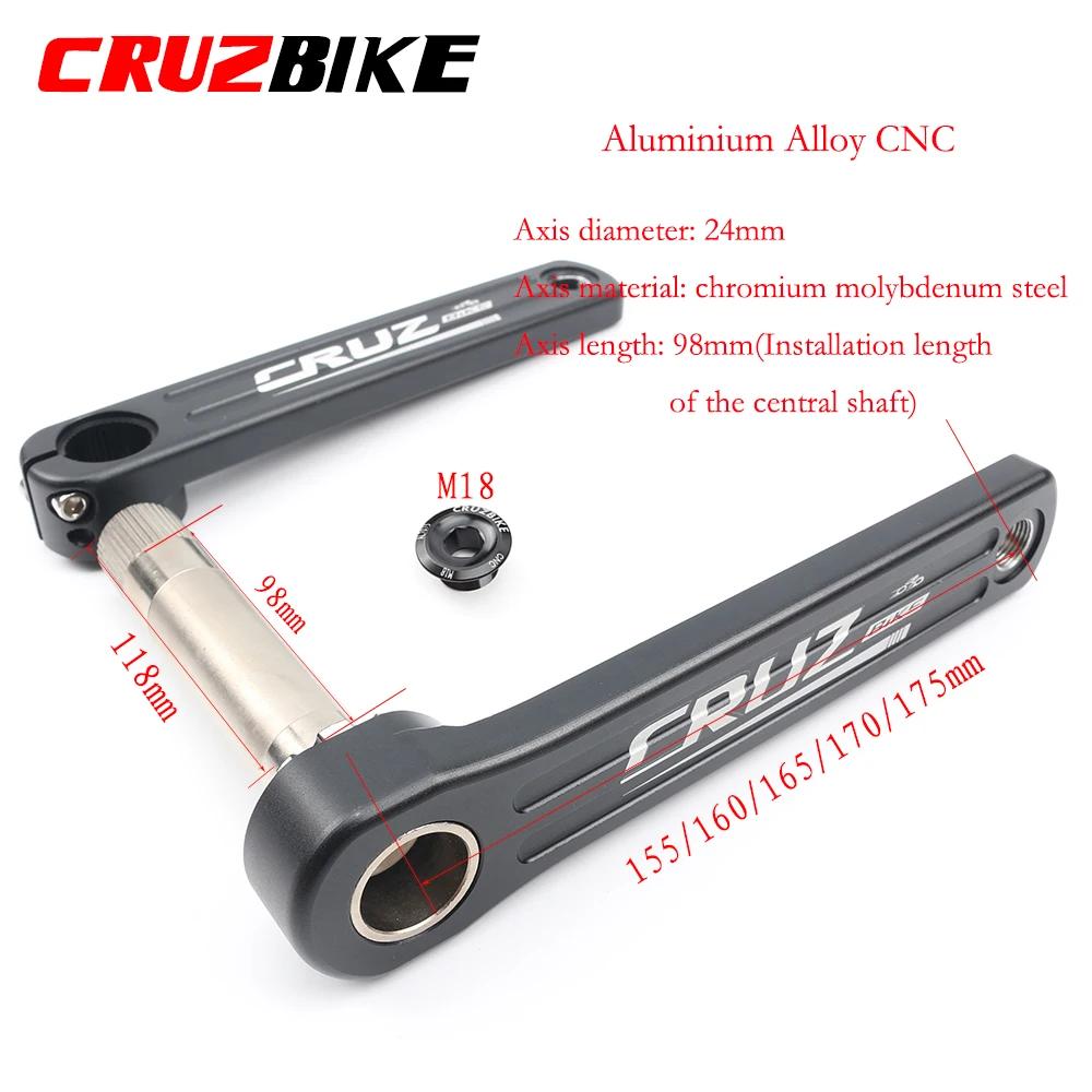 CRUZbike – pédalier de vélo de route, 155/160/165/170/172.5/175mm, 9/10/11/12 vitesses, Double plate