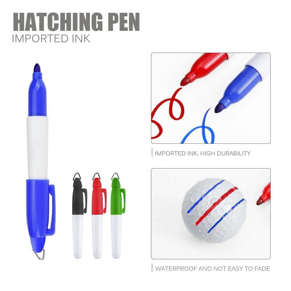 Marqueur de doublure de balle de Golf rotatif à 360 degrés, modèle de marqueur, stylo de positionnem