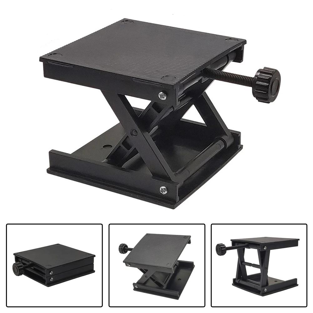 Support de levage pour machines à graver sur bois, Table élévatrice à niveau à bulle, supports manue