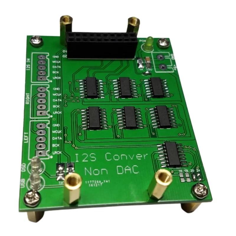 Nvarcher-Radiateur NOS au format I2S, décodeur, carte de changement de vitesse, conversion de donnée