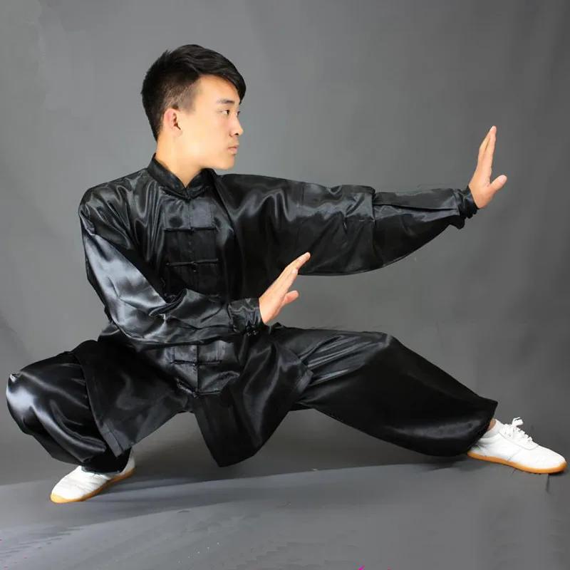 Uniformes traditionnels chinois Tai Chi Kung Fu, vêtements de gymnastique du matin pour adultes, Wus