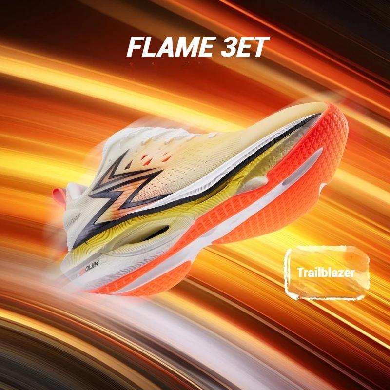 361 Degrees Flame 3.0 ET Chaussures de course pour hommes, respirantes, confortables, stables, rebon