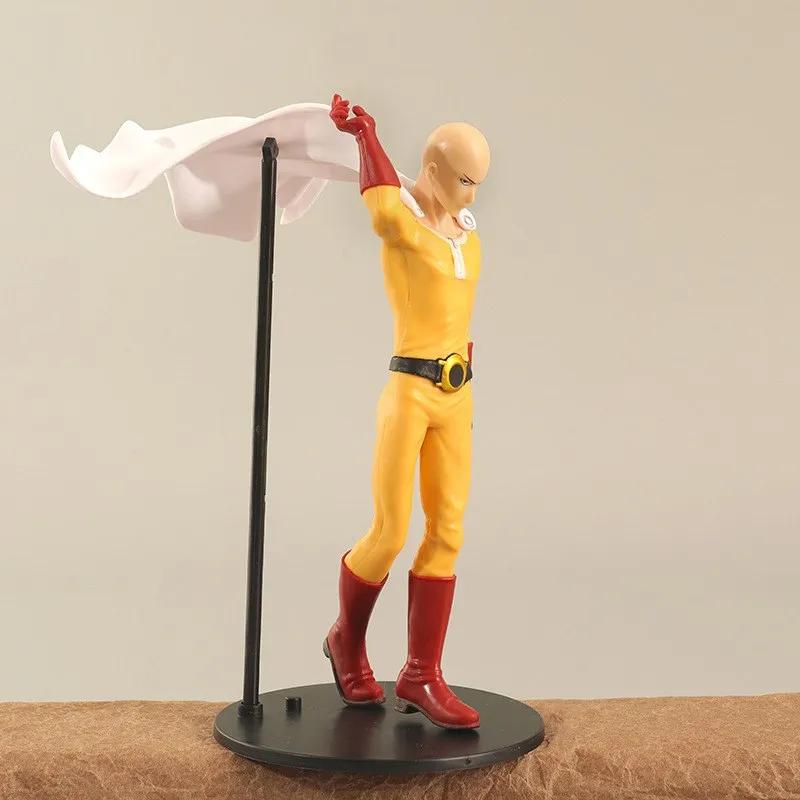 18CM Anime Figure UN PUNCH-MAN Figure Chauve Saitama Tatsumaki Debout Figure Modèle Jouet Statique C