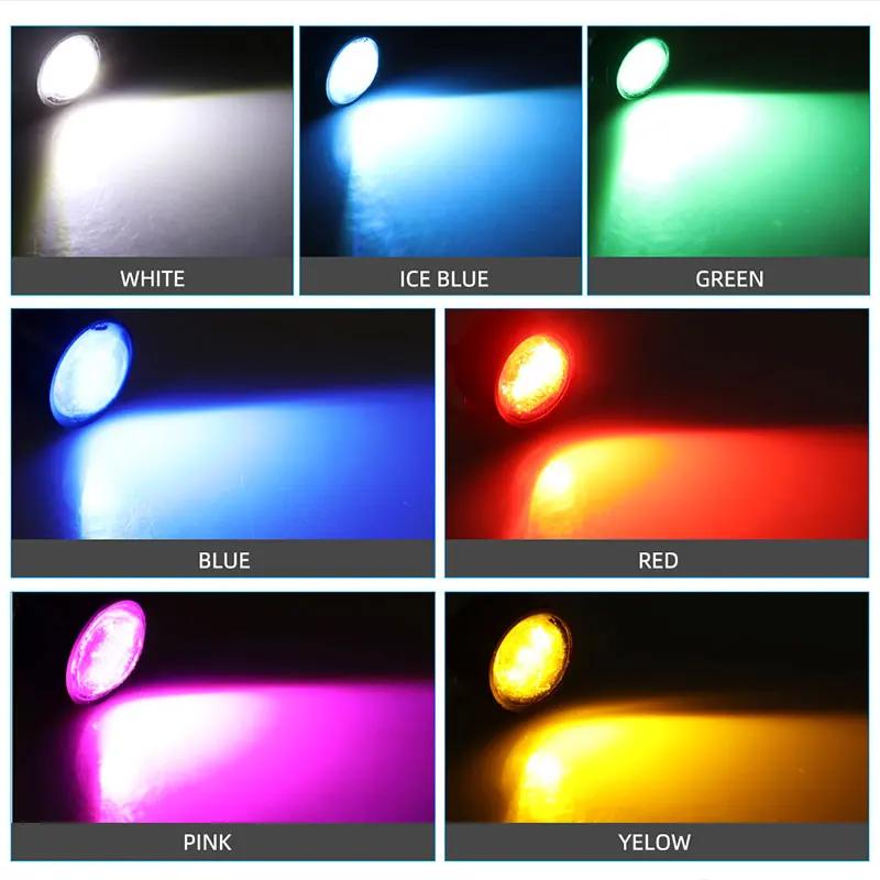 2 pièces Moto oeil d'aigle lampe de conduite feu de signalisation universel pour Moto Scooter Modifi