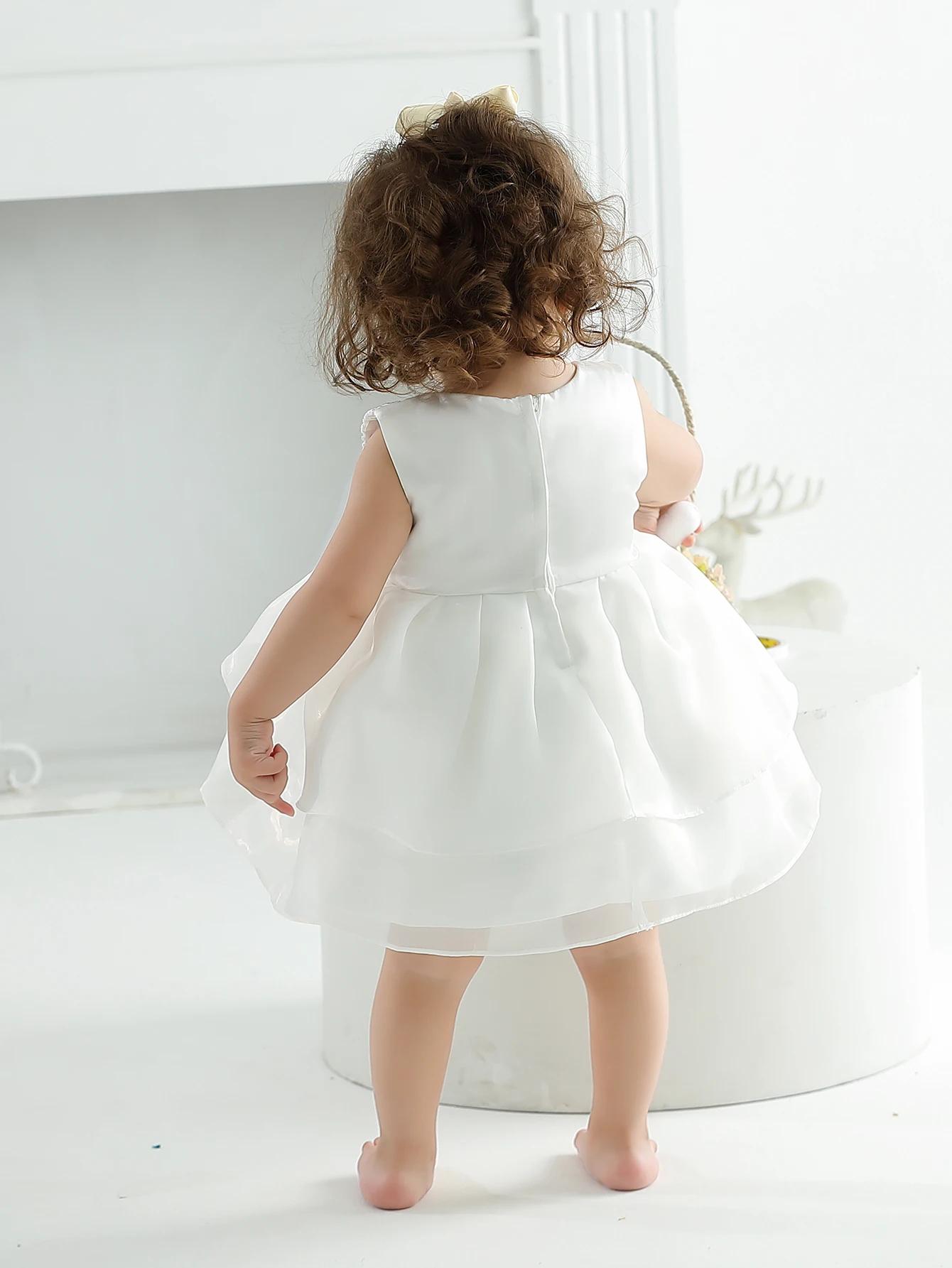 Vêtements pour bébé fille de 1 an, robe cadeau de baptême pour nouveau-né, robes de baptême pour fil