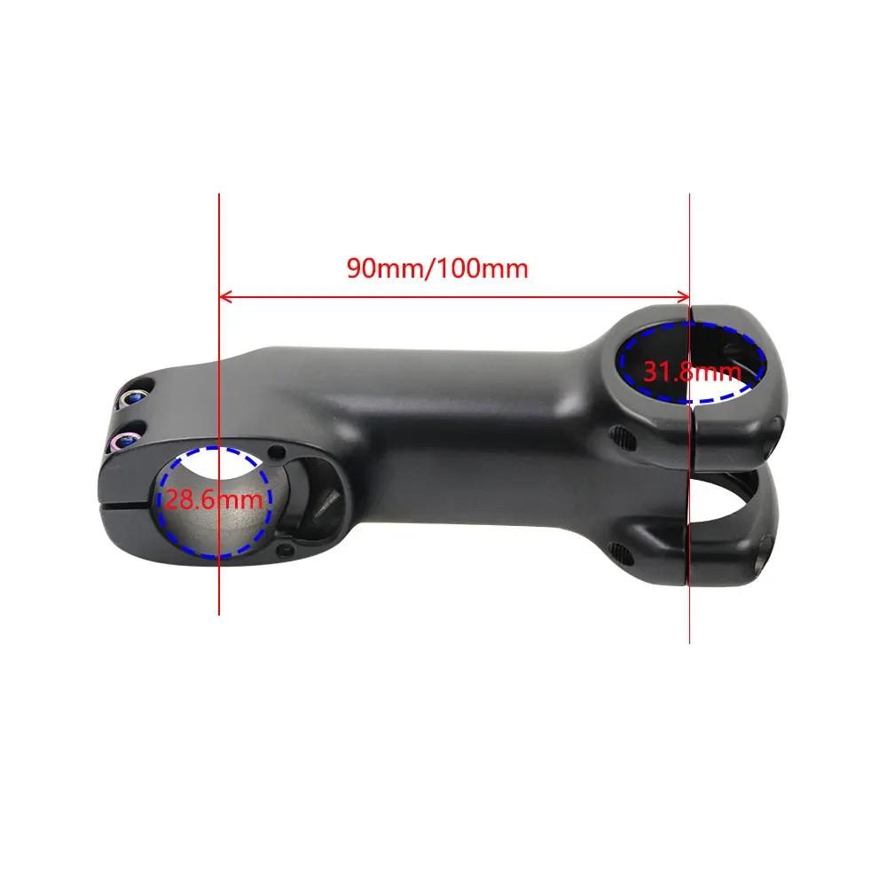 Kocevlo tige de vélo 28.6-31.8mm tige de routage de câble interne en aluminium avec entretoise tige 
