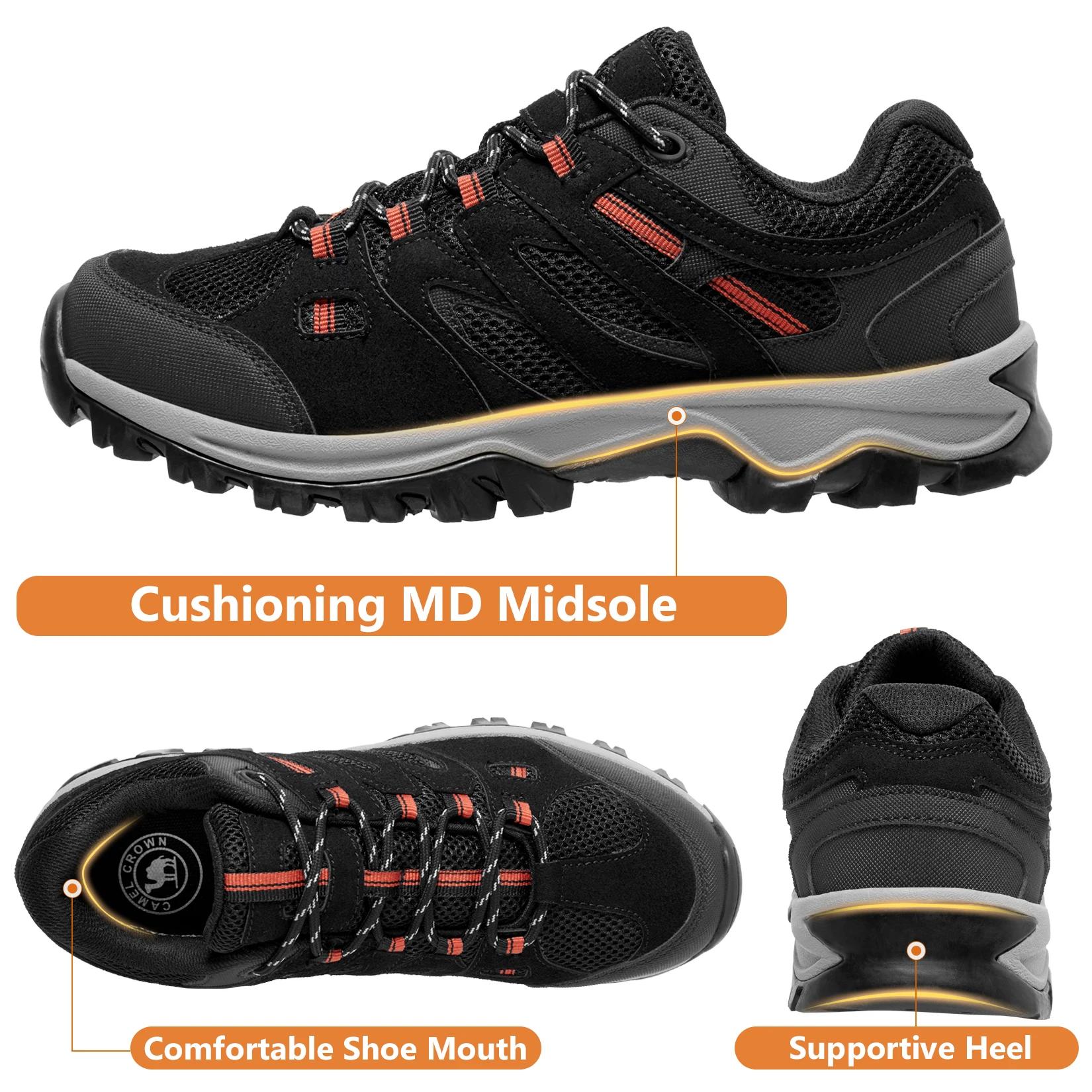 Chaussures randonnée homme GOLDEN CAMEL - Baskets trail légères respirantes trekking