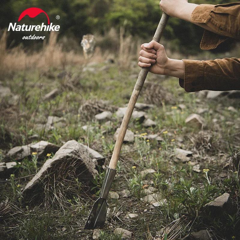 Natureifa-Pelle de camping multifonctionnelle pour l'extérieur, pelle de randonnée, outil d'urgence 