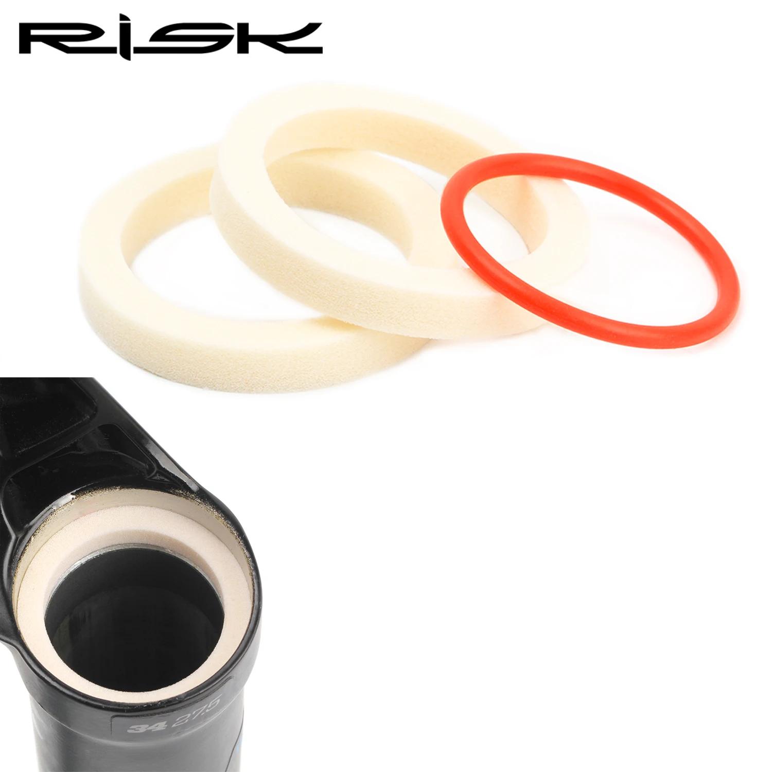 2 pièces risque fourche de vélo éponge anneau huile scellé mousse pour vélo Suspension fourche épong