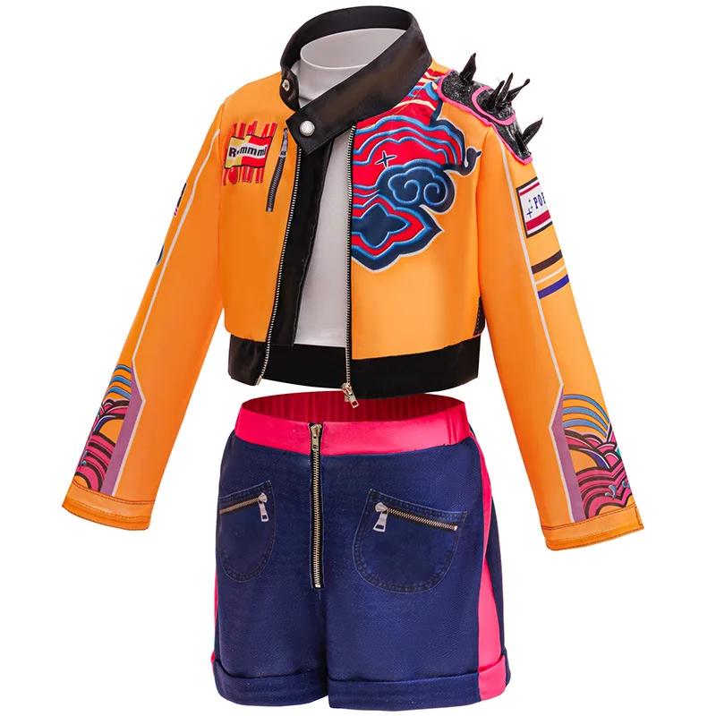 K-POP sorcière chasse escouade Lumi Cosplay ensemble de costumes fille Anime Kpop Style Halloween ro