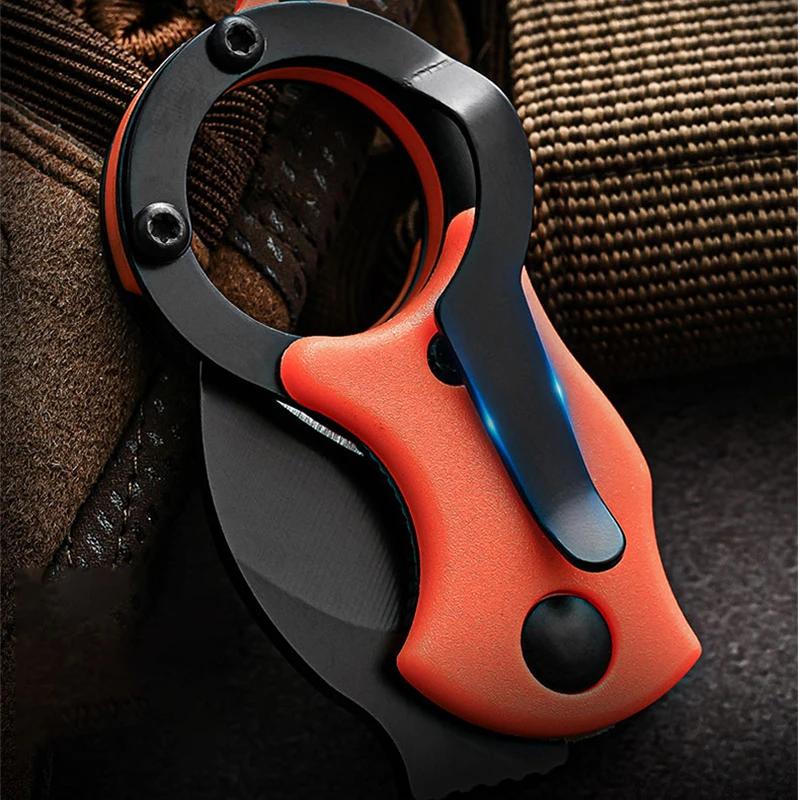 Couteau de poche extérieur Portable EDC clé couteau renard couteau patte couteau ouvre-boîtier coute