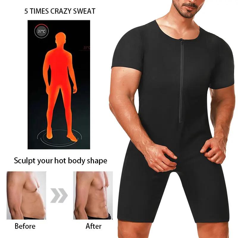 Sweat-shirt Sauna 3 en 1 homme - Perte de poids modelage corps combinaison fitness thermique