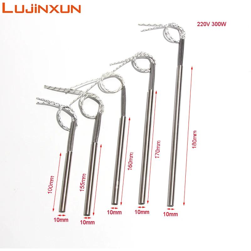 LUJINXUN allumeur tige chaude 220V 300W 10x100-180mm bougie d'allumage granulés élément chauffant bo