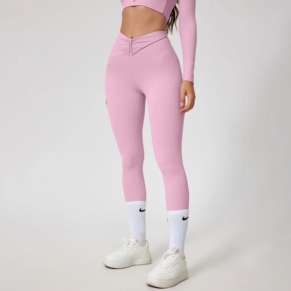 Cloud Hide – pantalons de sport violets pour femmes, longs pantalons de Yoga, d'entraînement à domic