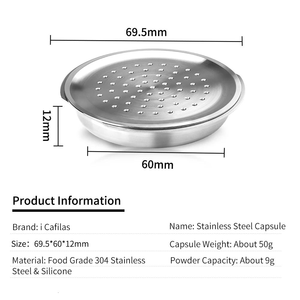 Reusable Coffee Capsule For Philips Senseo System Coffee Machine Eco-friendly Refillable Pods Espres