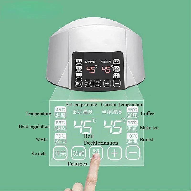 Régulateur de lait thermostatique pour bébé, 1,2 l, bouilloire, eau chaude, Pot isolant intelligent,