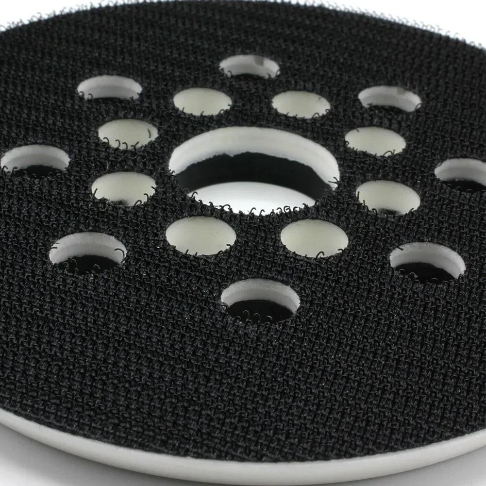 Tampon de support crochet et boucle 5 "/125mm pour Bosch GEX 125-1, PEX 220 A, PEX 220 AE ponceuse o