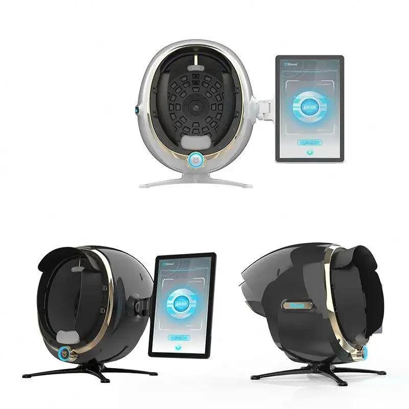Analyseur de peau 3D : Scanner facial portable avec miroir magique - Testeur d'hydratation/graisse/t