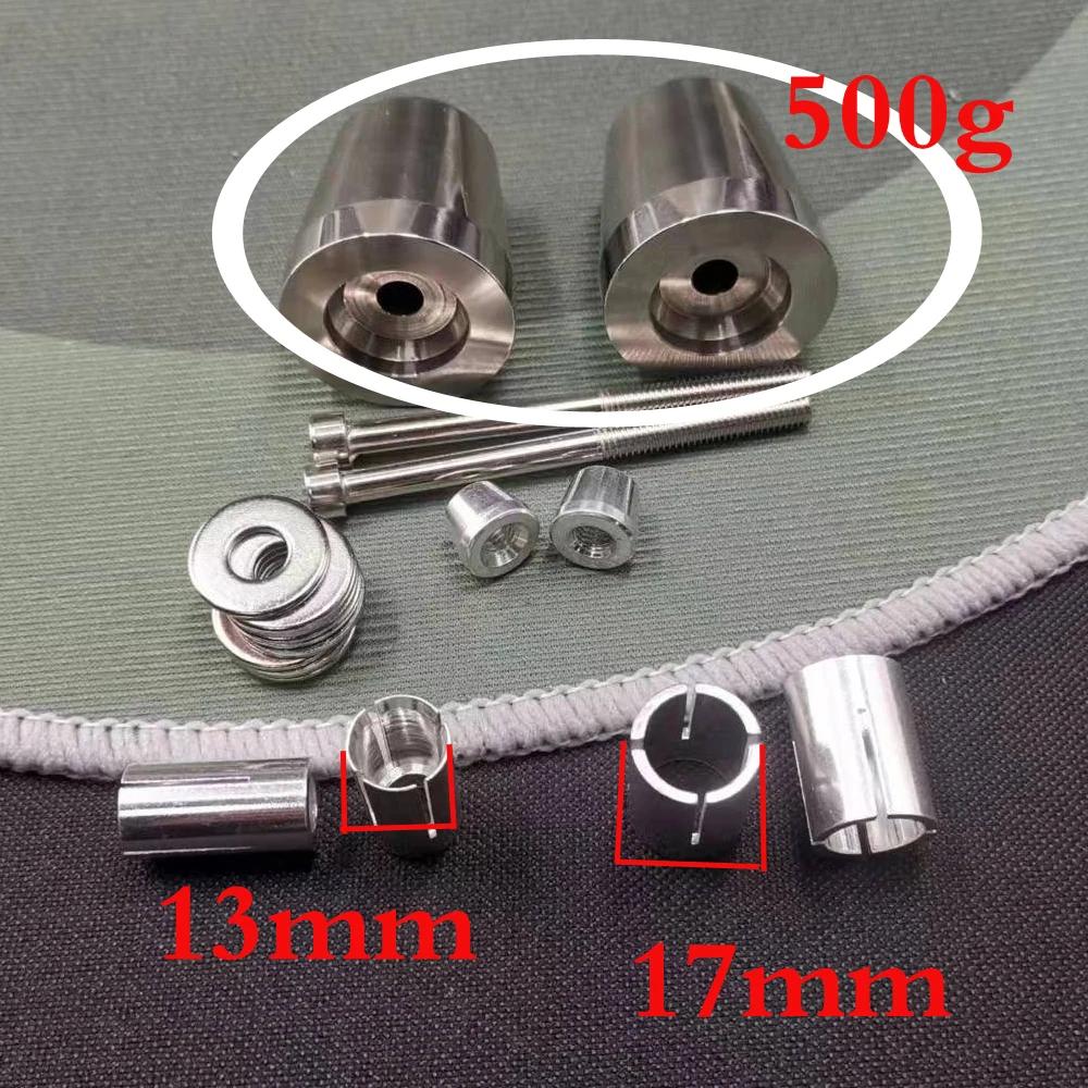 Embouts de poignées de moto en acier inoxydable, pour Suzuki GSR750, GSR600, GSR400, GSR GSX1400, GS